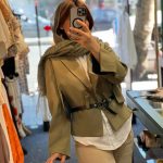 کراپ کت الین رنگی