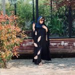 عبا ساجده سرمه ای