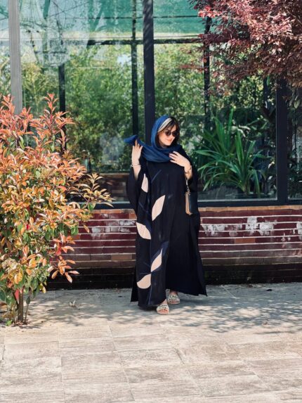 عبا ساجده سرمه ای