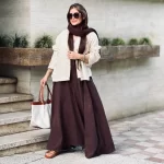 دامن شلواری ساندا