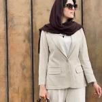 کت لینن تجر