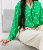 شومیز سبزین