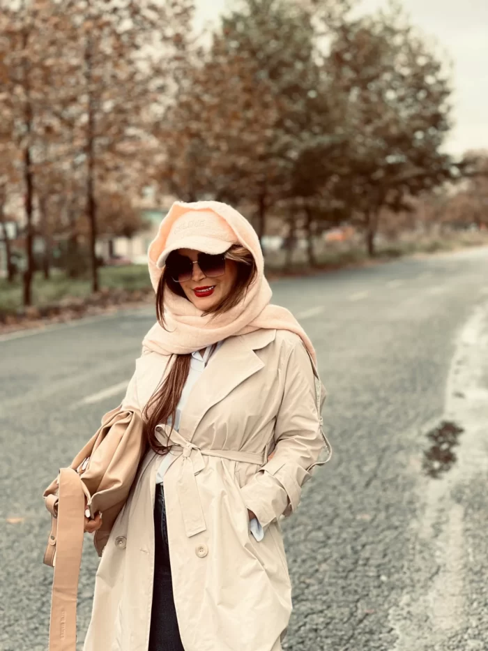 ترنچ کت آمستر بلند