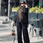 ست زارامی کرپ مشکی