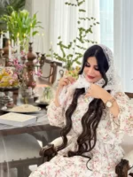 پیراهن شکوفه هلو