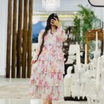 پیراهن رز صورتی