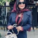 کت فرزانه سورمه‌ای