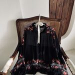 شومیز گل سرخی