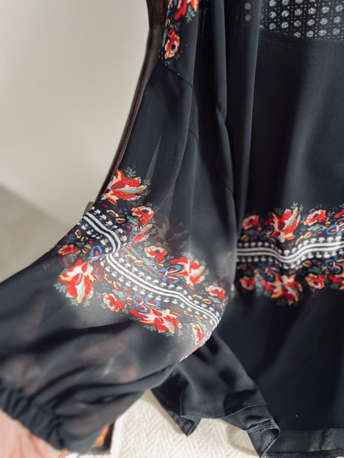 شومیز گل سرخی - 6