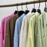 شومیز لینن حصیری