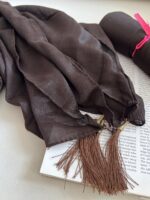 شال قهوه ای سوخته