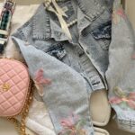 کراپ کت جین پینک