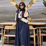 دامن آنی سورمه‌ای