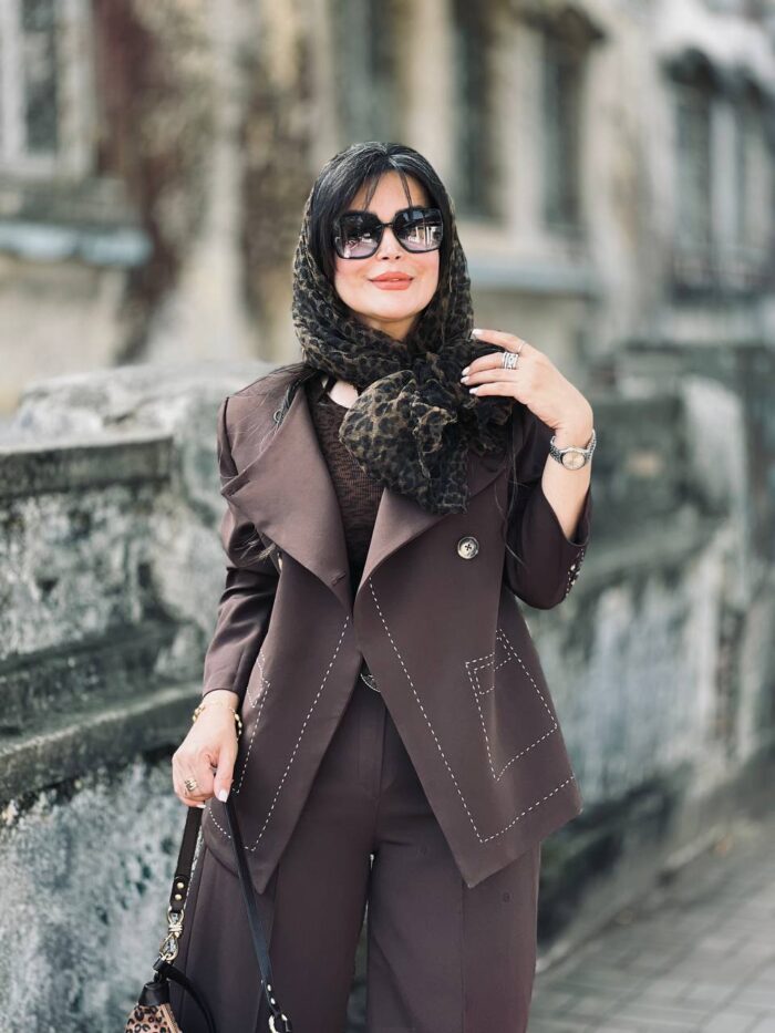 کت و شلوار نیو زارامی قهوه ای - Image 2