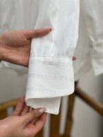 شومیز سفید بیسیک - Image 7