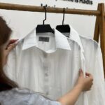 شومیز سفید بیسیک