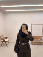 ست کت و شلوار نفیس قهوه‌ای - Image 2