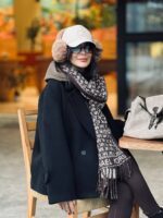 پالتو شارلوت مشکی