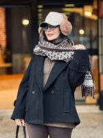 پالتو شارلوت مشکی - Image 10