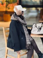 پالتو شارلوت مشکی - Image 7