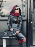 کت چرم زارا