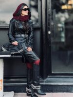 کت چرم زارا - Image 8