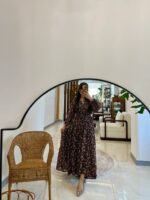 پیراهن برگ‌ زیتون - Image 3