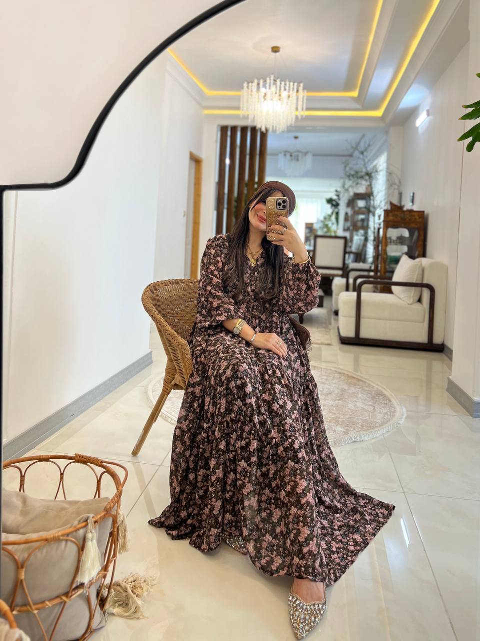 IMG_8723 پیراهن برگ زیتون - Image 1