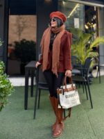 پالتو بون آجری - Image 3