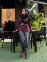 پالتو بون زرشکی - Image 4