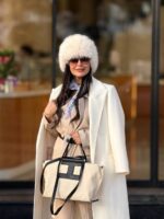 پالتو آروماتیک سفید استخوانی - Image 9