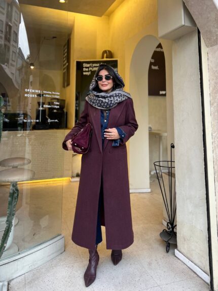 پالتو آروماتیک زرشکی