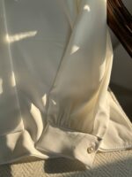 شومیز پاپیون سفید - Image 5