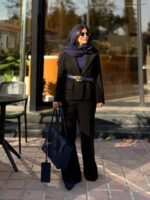 کت و شلوار نفیس مشکی - Image 6