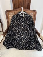 شومیز شکوفه سیاه - Image 4