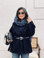 پالتو شارلوت سورمه‌ای