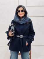 پالتو شارلوت سورمه‌ای - Image 7