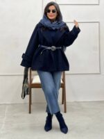 پالتو شارلوت سورمه‌ای - Image 5