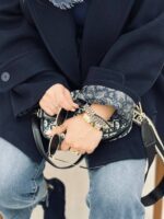 پالتو شارلوت سورمه‌ای - Image 3