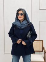 پالتو شارلوت سورمه‌ای - Image 2