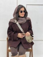 پالتو شارلوت عناب - Image 4