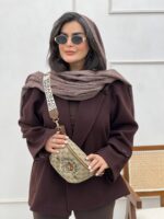 پالتو شارلوت عناب - Image 5