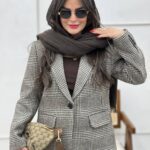 کت باستینگ قهوه‌ای