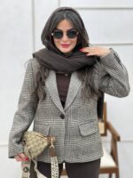 کت باستینگ قهوه‌ای