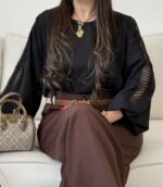 شومیز ابرا مشکی