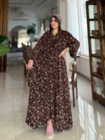 ‌پیراهن شکوفه صورتی - Image 4