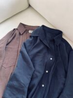 شومیز نیوسل سورمه‌ای - Image 3