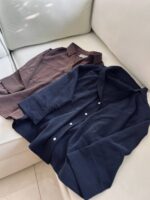 شومیز نیوسل سورمه‌ای - Image 4