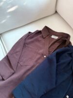 شومیز نیوسل سورمه‌ای - Image 5