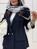 کت دل آرا سورمه‌ای - Image 2
